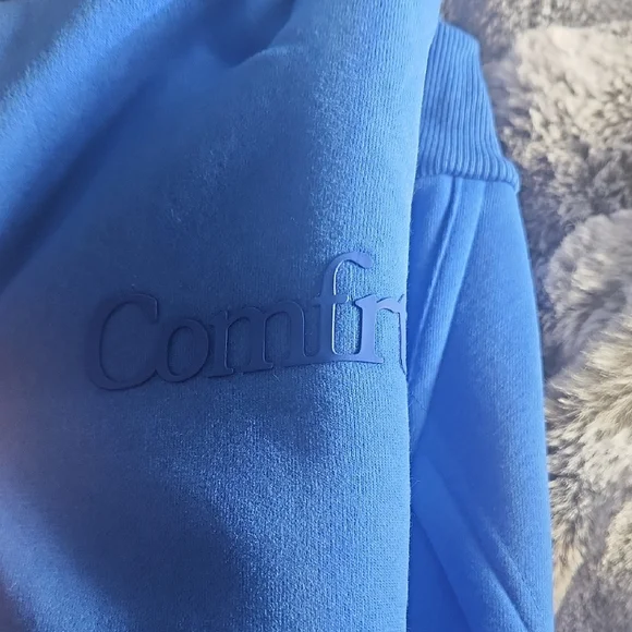 Comfrt Blue Hoodie - Picture 3 of 3